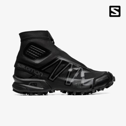 Black Salomon Snowcross Advanced Men's Sneakers | PH 82035C